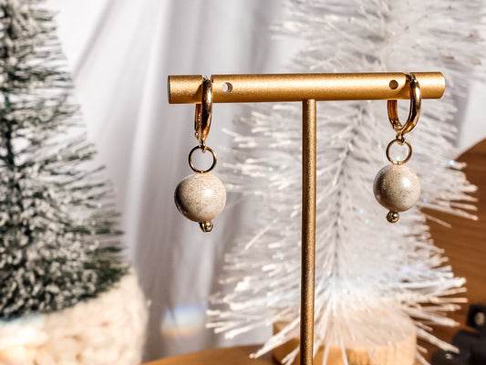 Ornament Dangle - White