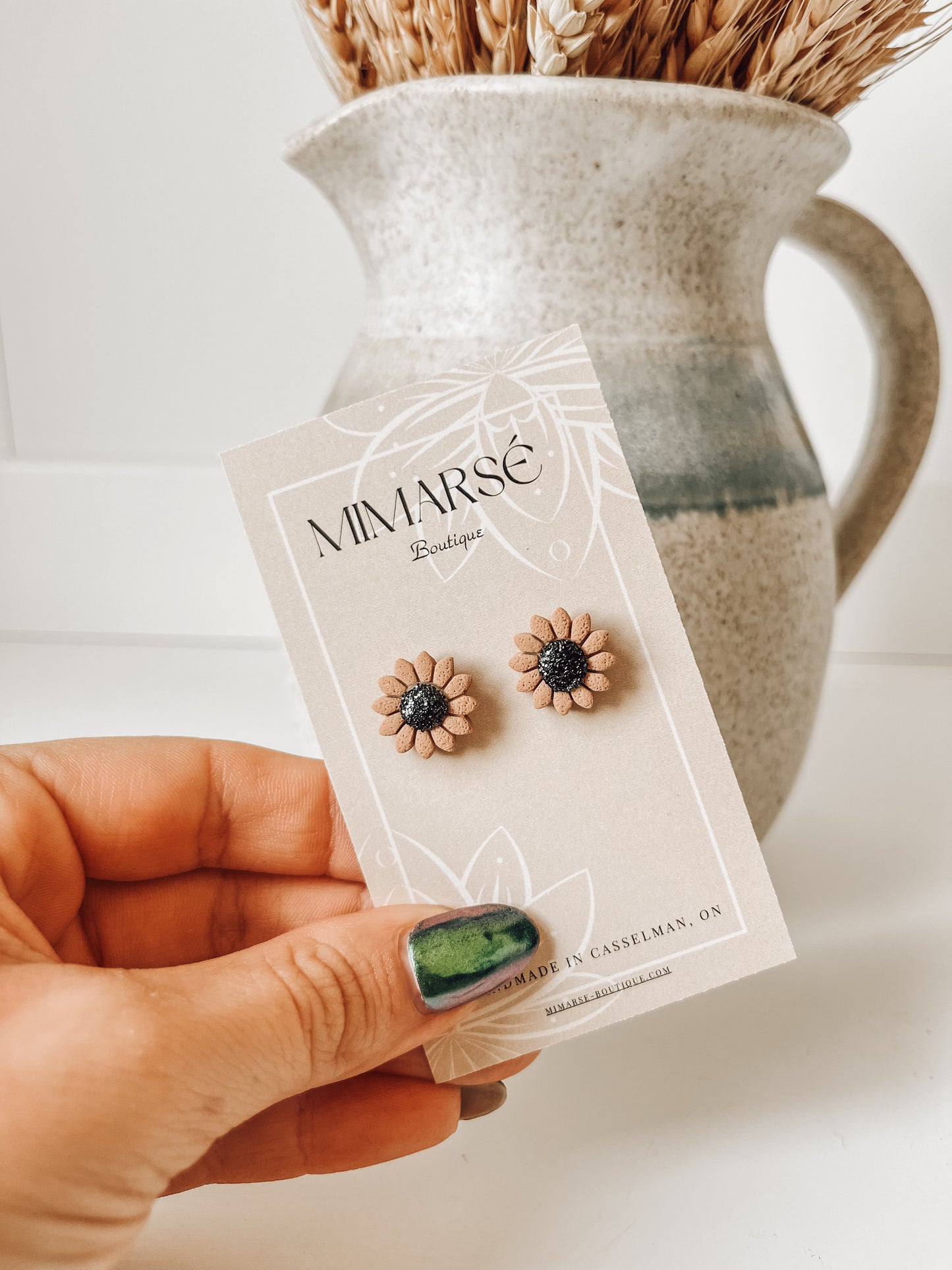 Sunflower Studs