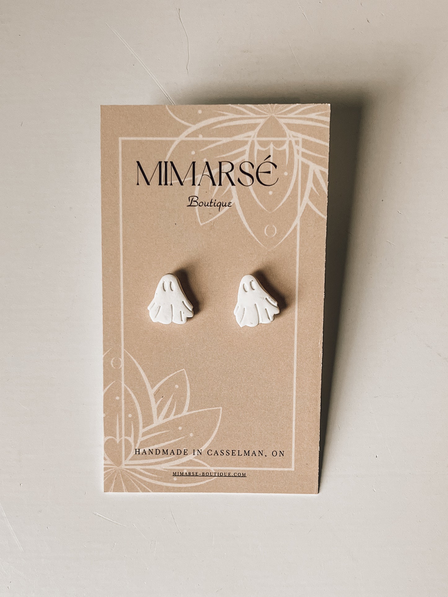 Mini Ghost Studs