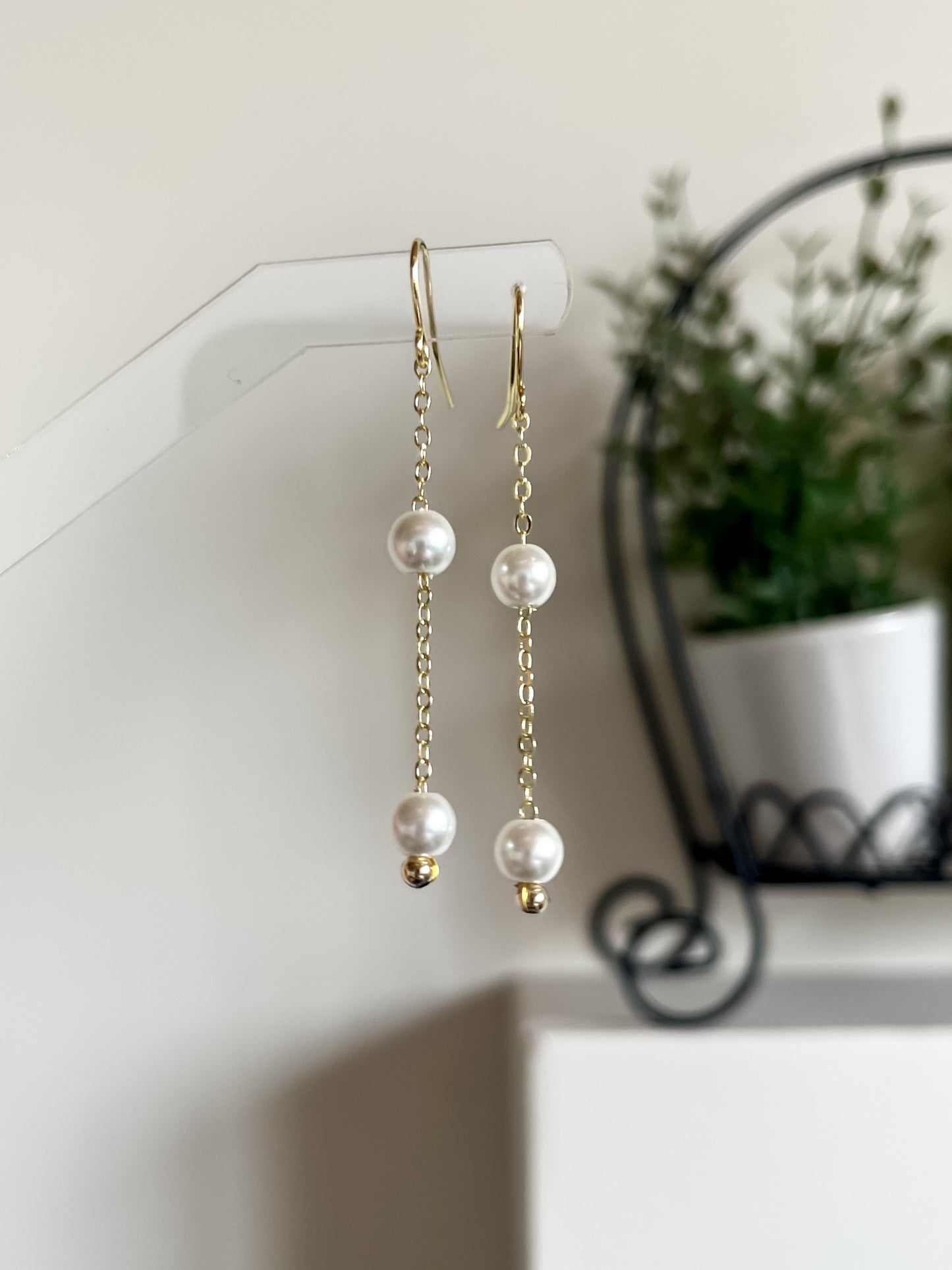 Pearl & Chain Dangles