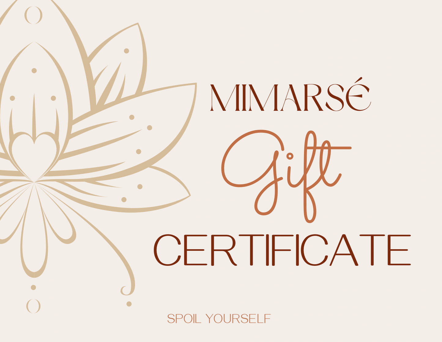 Gift Certificates