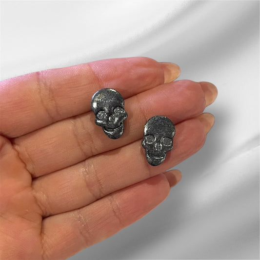 Chrome Skull Black